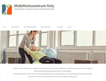 Tablet Screenshot of mobiliteitscentrumholy.nl